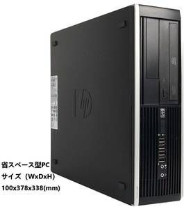 ■驚速 省スペース i7-2600K 3.4-3.8GHz x8/メモリ16GB■新品SSD:480GB Win10/Office2021/USB3.0/追加WIFI■HP Compaq PRO 6300 SFF 6B