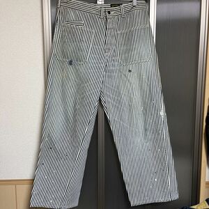 MARKAWARE ヒッコリー ワークパンツ ヴィンテージ加工 size 2