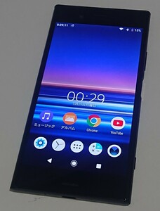 【送料無料】【中古品】　XPERIA　XZ1　SO-01K　ブラック　Android 9　SIMフリー　4Kビデオ撮影　ハイレゾ再生　フルセグ　HDR液晶　打痕