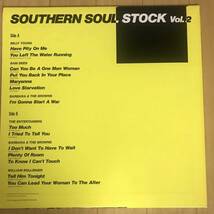 【名盤】LP レコード V.A.／SOUTHERN SOUL STOCK VOL.2 国内盤 サザンソウル ディープソウル USブラックディスクガイド_画像2