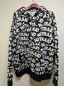 ナイトレイド　NITRAID　ロゴパーカー　SIZE　XL