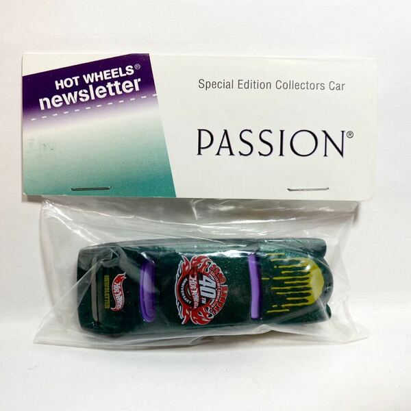 2008 hot wheels 40th ANNIVERSARY collectors convention newsletter passion パッション MERC マーキュリー　Green