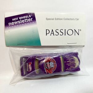 2008 hot wheels 40th ANNIVERSARY collectors convention newsletter passion パッション MERC マーキュリー　purple