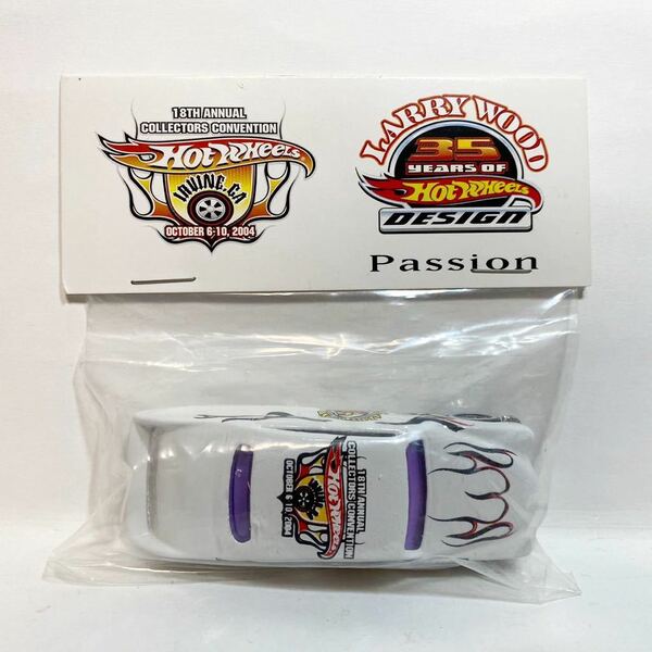 2004 hot wheels Larry Wood's 35th ANNIVERSARY convention newsletter passion パッション MERC マーキュリー　White