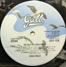 ◎特選◎JUDAS PRIEST/THE BEST OF JUDAS PRIEST 1978UK GULL_画像3