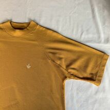 60s CAMPUS EMBROIDERY Tee MUSTARD ヴィンテージ ビンテージ キャンパス 刺繍 Tシャツ マスタード ポロシャツ アメトラ TRAD 50s 送料無料_画像5