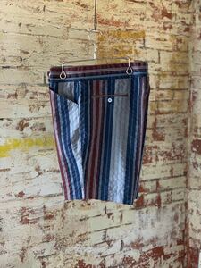 60s FARAH SEERSUCKER STRIPE SHORTS ヴィンテージ ビンテージ シアサッカー ストライプショーツ アメトラ トラッド TRAD 50s 送料無料