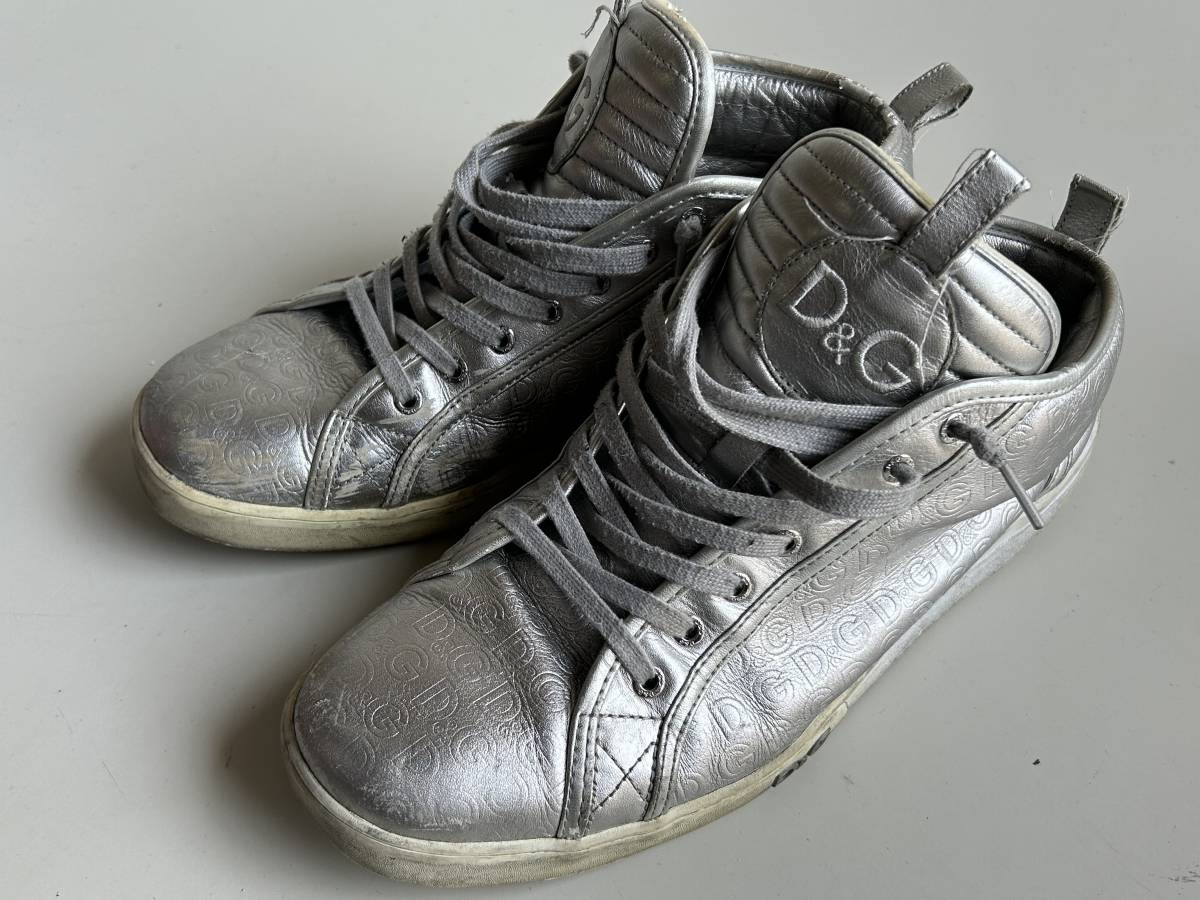 ヤフオク! -「ドルガバ スニーカー シルバー」の落札相場・落札価格