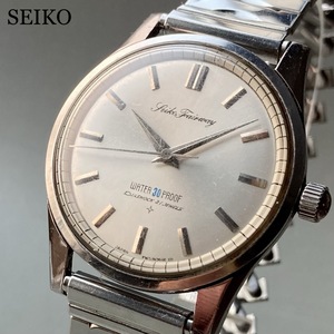 【動作良好】セイコー フェアウェイ アンティーク 腕時計 1960年代頃 手巻き SEIKO Fairway ケース径36㎜ ビンテージ ウォッチ 男性