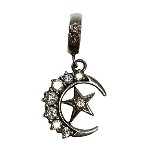 Loree Rodkin Loree Rodkin small articles medium half moon Star M pendant top silver 925 silver group 