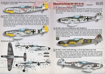 プリントスケール 72-406 1/72 メッサーシュミット Bf-109 G-14 後期型_画像1