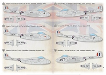 プリントスケール 72-422 1/72 デ・ハビランド FB ヴァンパイア_画像2