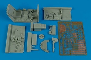 アイリス 2141 1/32 メッサーシュミット Bf109F-2/F-4 コクピットセット(HASEGAWA用)