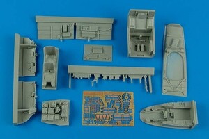 アイリス 4585 1/48 メッサーシュミット Me410B-2/U-4 コクピット(MENG用)