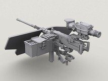 レジェンド LF3D045 1/35 M2A1 QCB HMG on OGPK チキン シールド マウント_画像7