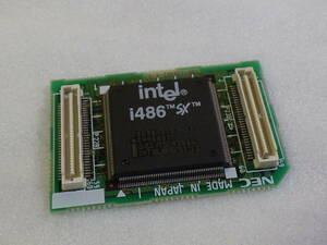 PC98 ノートブック NEC PC-9821 Ne2 用 NEC-16T Intel i486TM SX TM C4450871 動作品保証# 2697W23
