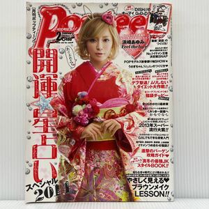 Popteen ポップティーン 2014年2月号★浜崎あゆみ/舟山久美子/西川瑞希/池田美優/バーゲン攻略ガイド/ファッション誌/レディース