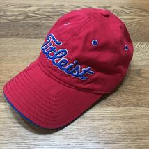 タイトリスト×ニューエラコラボ ゴルフマーカー付キャップ 赤系　フリーサイズ　綿100% Titleist NEW ERA 送料込_画像8