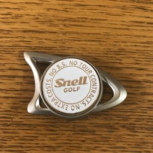 Snel Golf Clip Marker неиспользованная доставка предметов включала Snell Golf