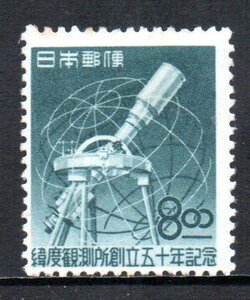 切手 緯度観測所創立50年記念