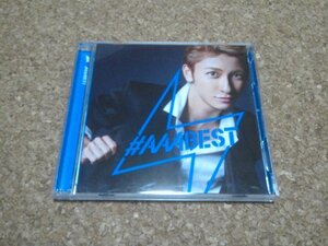 AAA【＃AAABEST】★ベスト・アルバム★2CD★mu-moショップ限定盤★與真司郎Ver.★