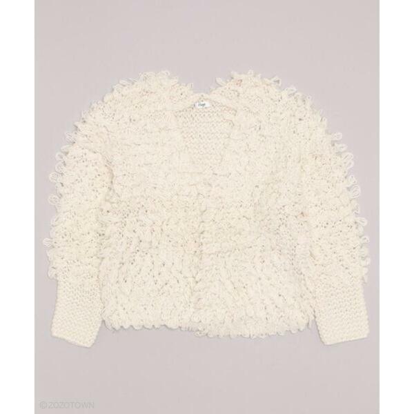 【Flugge】 mcmc knit cardigan/モコモコニットカーディガン