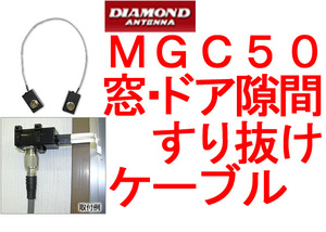  cheap postage 220 jpy ...MGC50[ new goods tax included ] window * door crevice abrasion coming out cable set.ACsa07