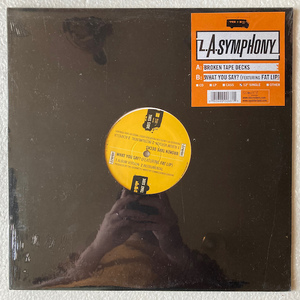 【未開封シールド / US / 12inch】 L.A. SYMPHONY / Broken Tape Decks