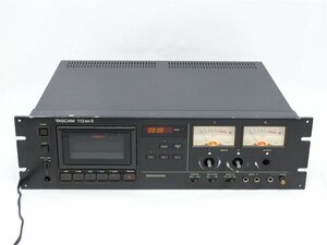 中古品　TASCAM 112MKII タスカム ステレオ カセットデッキ　　通電のみ確認済　ジャンク品　