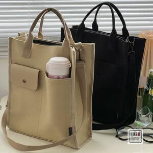  ручная сумочка женский большая сумка сумка на плечо легкий парусина портфель простой ходить на работу elegant X224