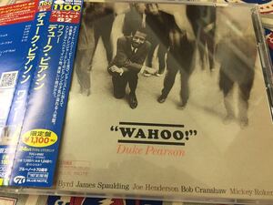 Duke Pearson★中古CD国内盤帯付「デューク・ピアソン～ワフー」