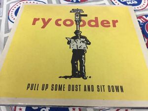 Ry Cooder★中古CD国内盤「ライ・クーダー～Pull Up Some Dust And Sit Down」