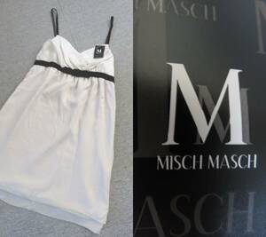 匿名発送 送料無料!未使用品 日本製 MISCH MASCH Mサイズ 可愛いおリボン付きキャミワンピ ミッシュマッシュ 61-86232