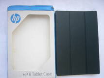 未使用 /タブレットケース「HP 8 Tablet Case」/ジャンク（ケースうら：ねばつき 透明プラフィルムはってあり）_画像6