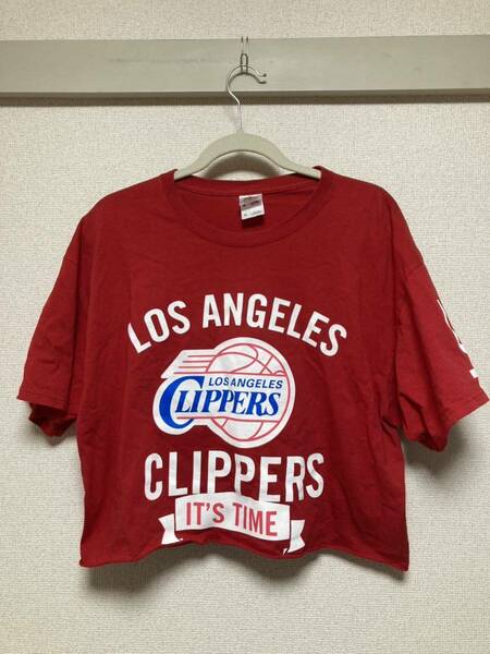 NBA ロサンゼルス クリッパーズ カットオフ Tシャツ サイズXL LA Clippers フルーツオプザルーム