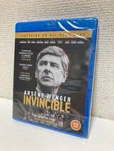 新品未開封 Blu-ray Arsene Wenger Invincible アーセン ベンゲル アーセナル ③_画像1