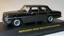 【貴重】Ж イクソ 1/43 メルセデス ベンツ シュトリヒター 200/8 黒 Mercedes Benz Strichachter Black ixo Ж Daimler W114 W115 E E500_画像5