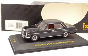 【貴重】Ж イクソ 1/43 メルセデス ベンツ シュトリヒター 200/8 黒 Mercedes Benz Strichachter Black ixo Ж Daimler W114 W115 E E500