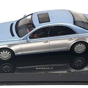 【未使用!】Ж AUTOart 1/43 Maybach 57 2002 Blue Silver Daimler Mercedes Benz 美品! Ж マイバッハ 57 62 Daimler メルセデス ベンツの画像2