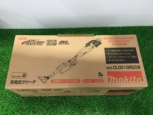 【未使用品】マキタ 40Vmax2.5Ah 充電式クリーナ(白) バッテリ・充電器付 CL001GRDCW / ITVFR2F0W0S8