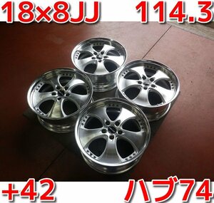 WORK（ワーク）TERMIST(ターミスト) SD1♪18×8JJ・114.3・5H・+42・ハブ74♪アルファード・ヴェルファイア・エスティマに♪R505W150