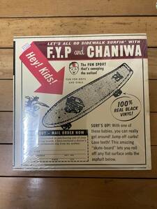 F.Y.P. and CHANIWA エフ・ワイ・ピー, チャニワ / F.Y.P. and CHANIWA. 新品未開封