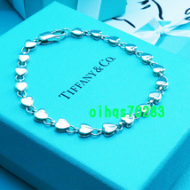 ♪即決♪新品　未使用 TIFFANY &Co. ティファニーパフハートブレスレット_画像2