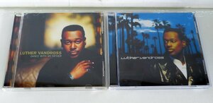 ★CD ルーサー・ヴァンドロス【LUTHER VANDROSS】【DANCE WITH MY FATHER】2枚セット USED品★