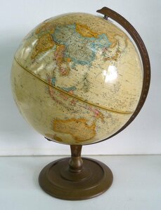 *REPLOGLElip Roo gru* Japan mountains .. globe DIAMETER GLOBE WORLD CLASSIC 30cm Japanese edition USED goods *