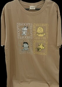 即決 スヌーピー メンズTシャツ【5L】新品タグ付き SNOOPY Peanuts 