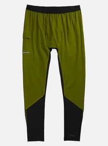 ☆Sale/新品/正規品 BURTON MIDWEIGHT X BASE LAYER PANTS | Size：M | Color：Calla Green | バートン / ベースレイヤー