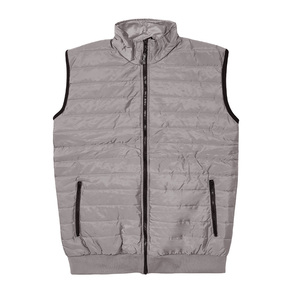 ☆Sale/新品/正規品 FYVE | ファイヴ | FYVE PUFFER VEST | SNOWBOARD WEAR | Size：M | Color：Gray | 5,000mm耐水/撥水加工