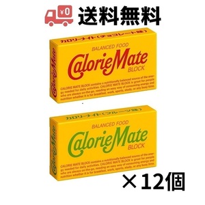  large . made medicine calorie Mate block 2 pcs insertion .12 piece set ( chocolate / fruit ) each taste 6 piece by 