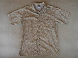 パタゴニアACシャツA/C Shirts patalohaビンテージ古着Sサイズ90年代ACG90'sレトロXパタロハ登山クライミング半袖シャツrhythmリズム